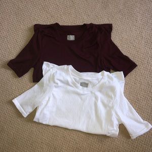 Athleta short-sleeved top
